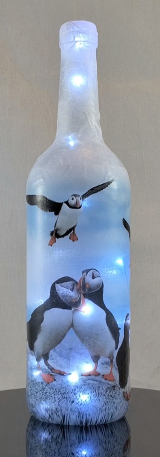 Puffin Bird - Hand Made Lamp