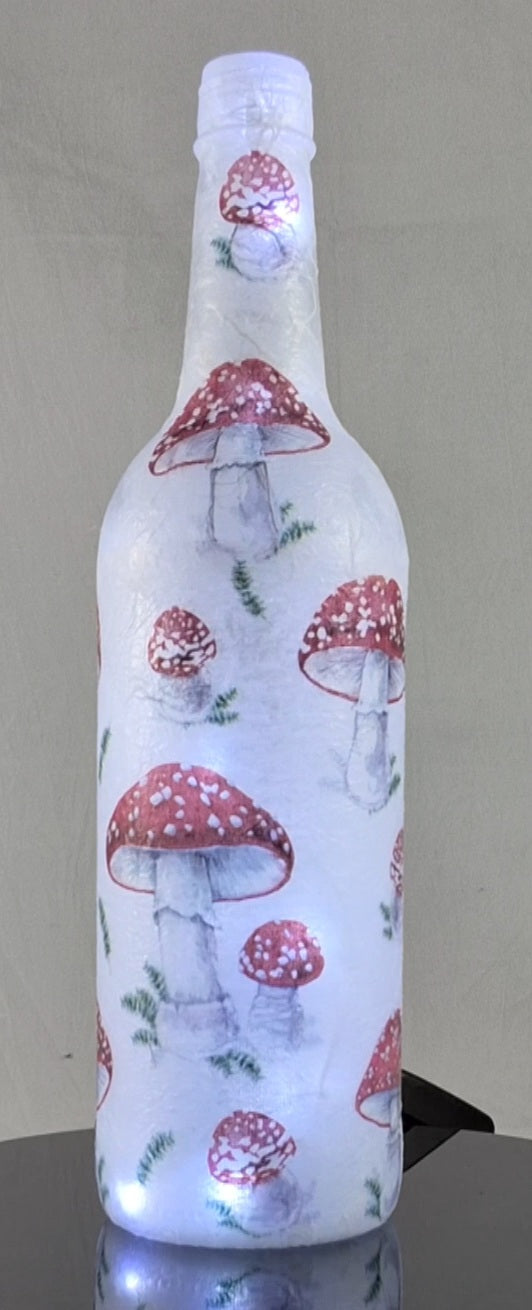 Whimsical Mushroom - Hand Made Lamp