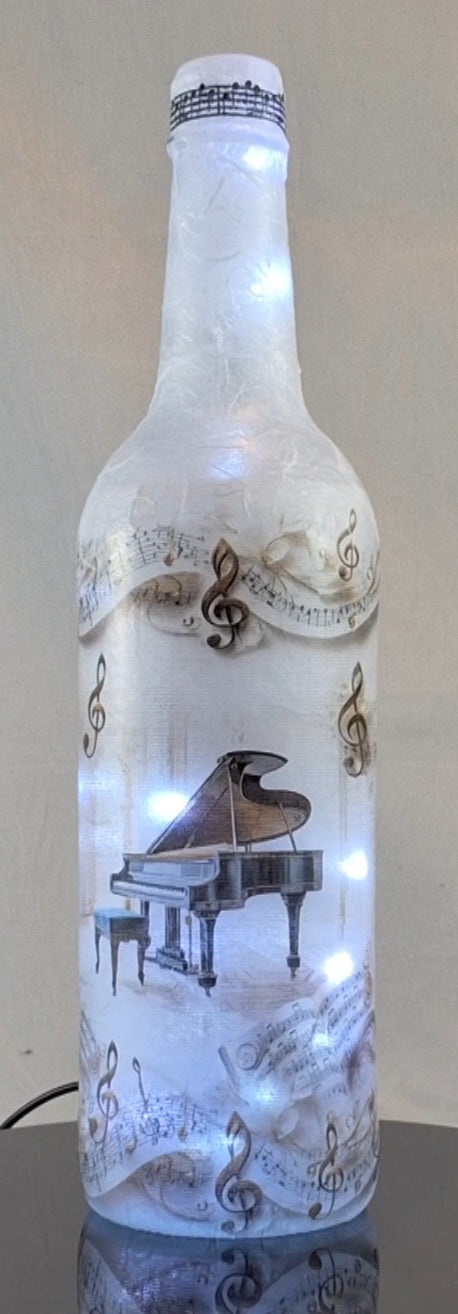 Music Piano - Hand Made Lamp