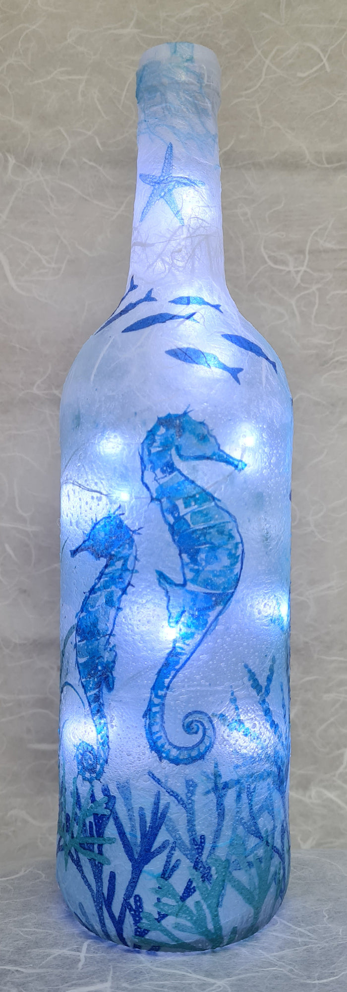 Seahorses - Hand Made Lamp